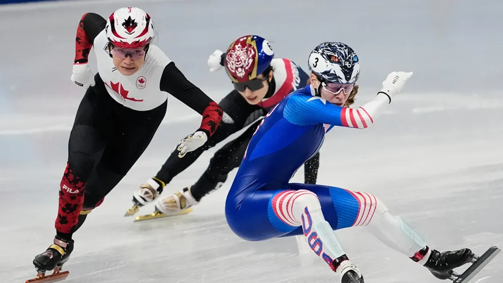 U.S. Olympians stumble in speedskating competitions