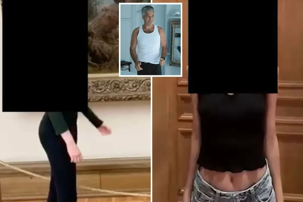 Unsettling videos released from Epstein's files reveal many young girls participating in modeling auditions.
