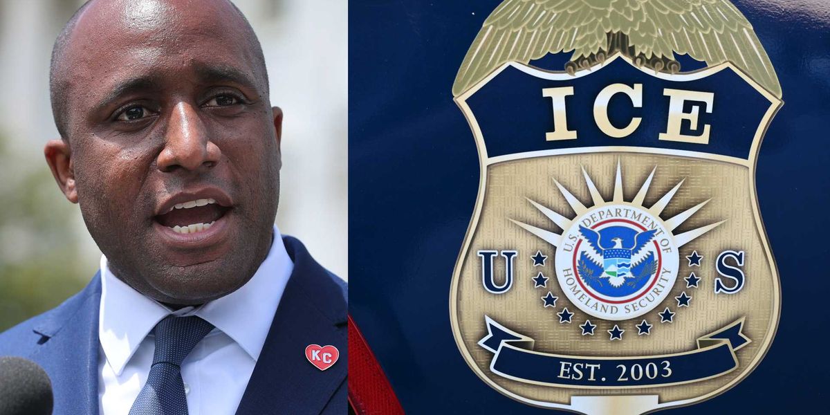 Video circulates showing supposed arson at a rumored ICE facility in Kansas City, with the mayor voicing his anger towards ICE.