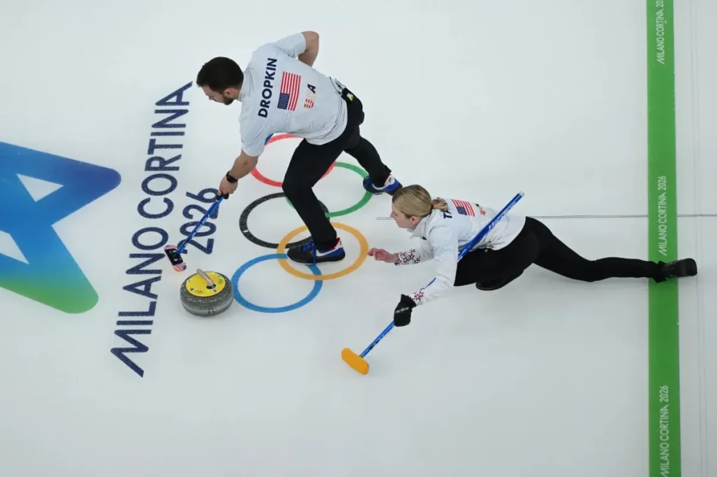 Ways to view the USA vs. Sweden mixed doubles gold medal curling match at the Olympics