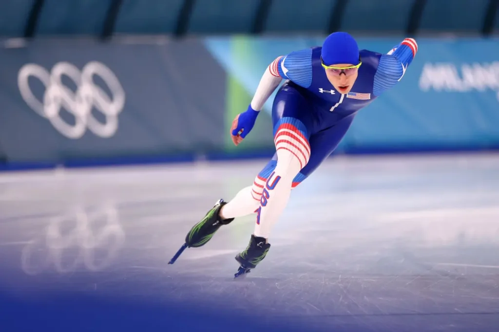 Ways to watch Jordan Stolz compete in the men's 1000m speed skating event at the Olympics without cost