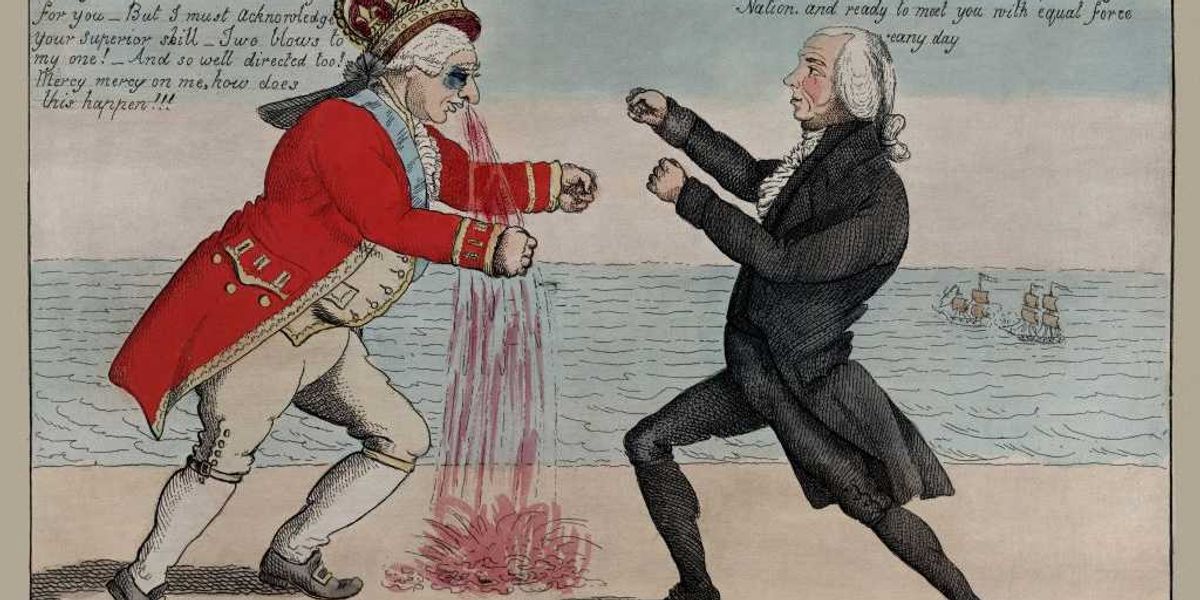 We got away from King George. Why do we submit to King Judge?