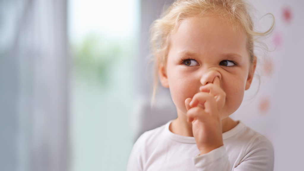 What makes children eat their boogers?
