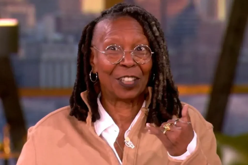 Whoopi Goldberg Gets "Hysterical" On 'The View' After Trump Said He Would Rely On Honest Midterm Election Results