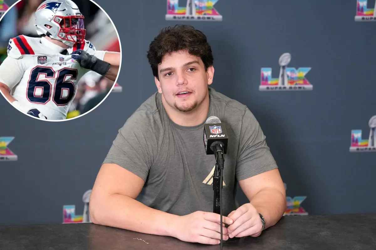 Will Campbell avoids the press following Patriots' terrible Super Bowl 2026