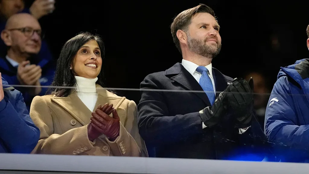 Winter Olympics: Vance and the second lady go to the opening ceremony