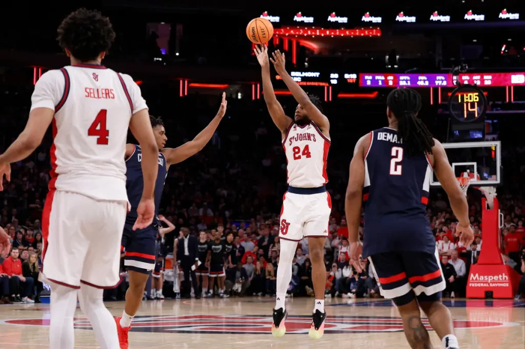 Zuby Ejiofor excels in overtime for St. John's as impressive season rolls on