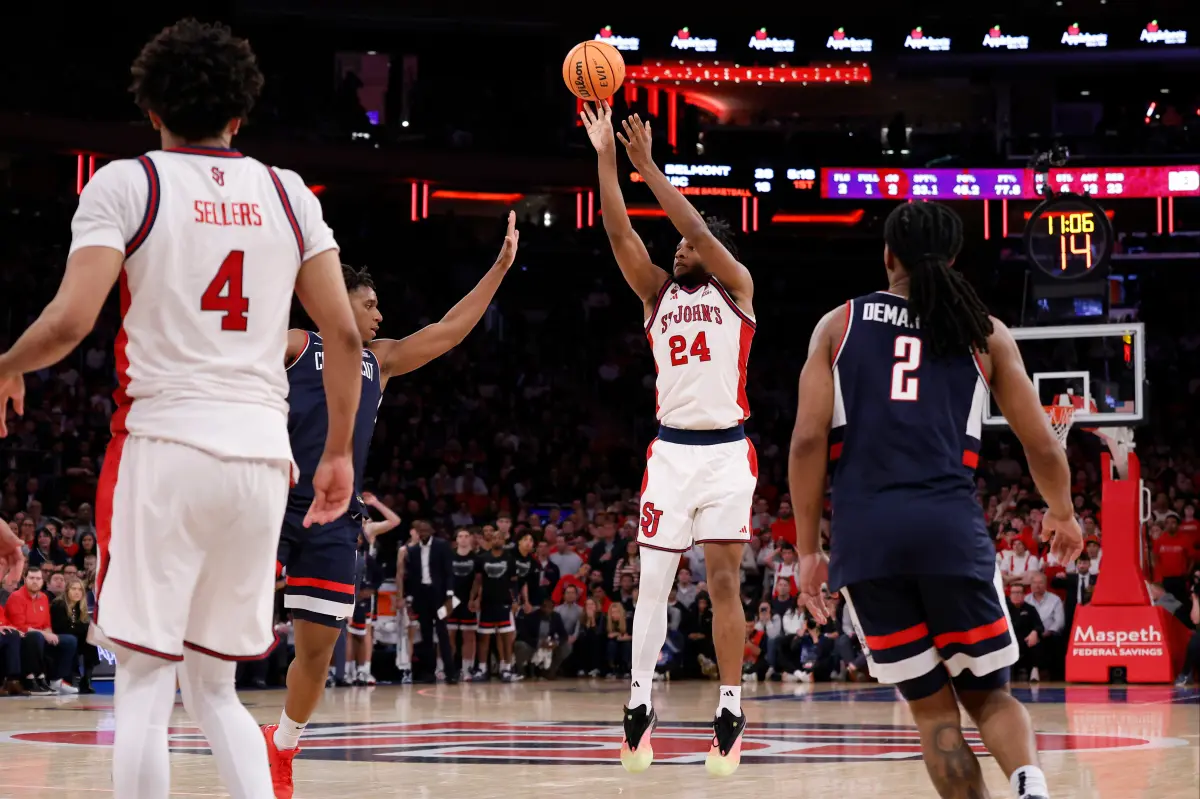 Zuby Ejiofor excels in overtime for St. John's as impressive season rolls on