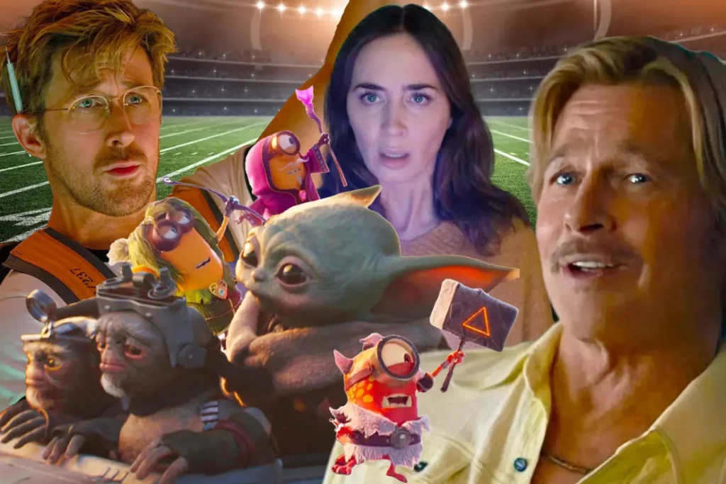 ‘Cliff Booth’ vs. ‘The Mandalorian’ vs. ‘Minions’: Which New Movie Trailer Was the Best at the Super Bowl?