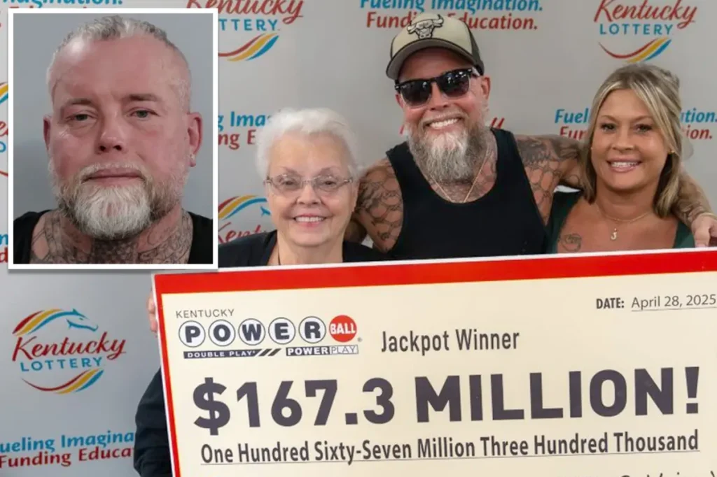 $167M Powerball winner revealed as a repeat offender, charged with stealing $12K in third arrest since winning the jackpot