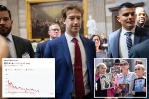 $20B wiped from Mark Zuckerberg's wealth as Meta shares drop following consecutive court defeats
