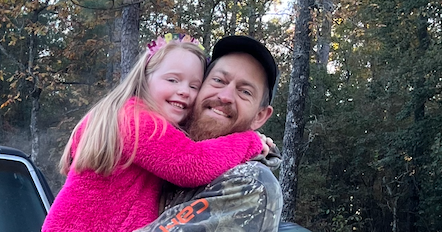 A young father's colon cancer unexpectedly spread to his lungs. He believes a clinical trial resulted in a miracle.