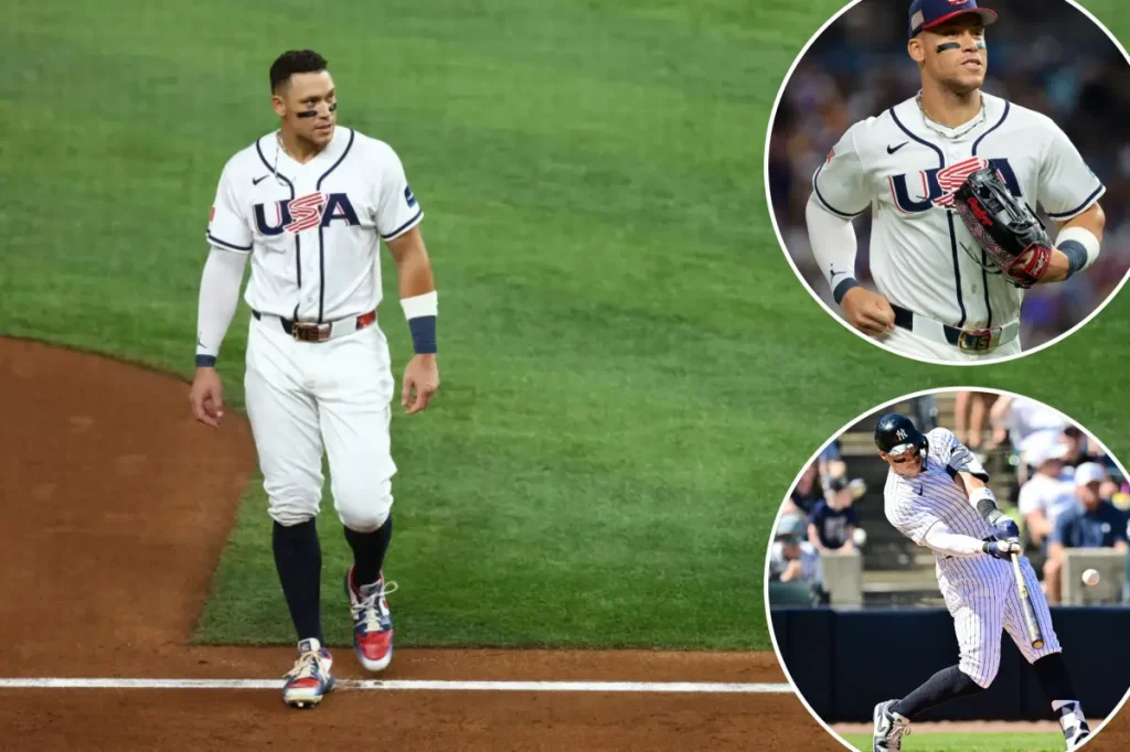 Aaron Judge of the Yankees responds to the Team USA 'passion' story