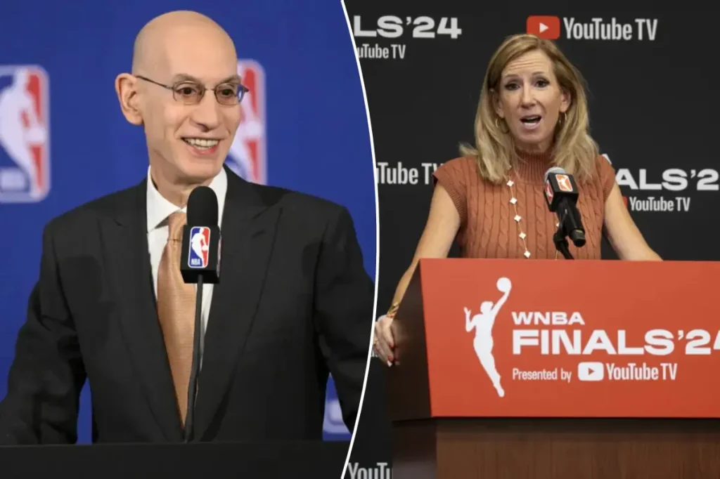 Adam Silver silent on Cathy Engelbert's WNBA prospects