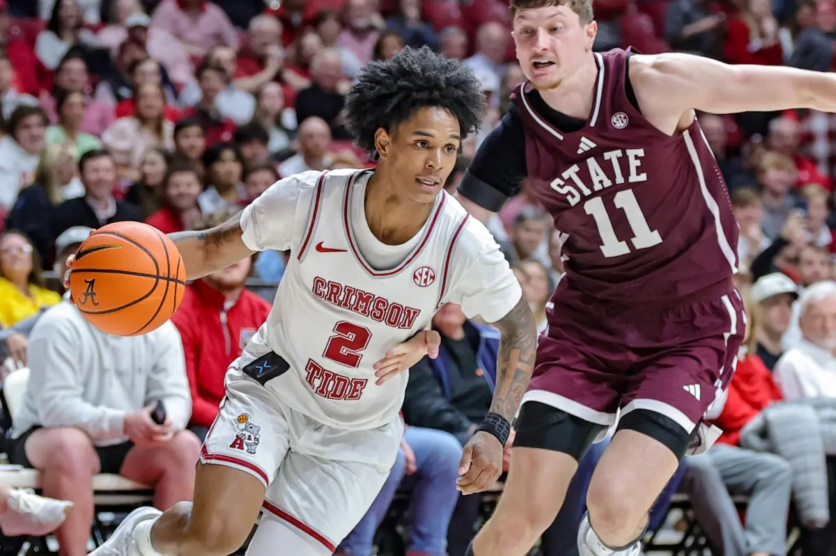 Alabama set to start March Madness without Aden Holloway following marijuana arrest