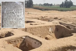 Archaeologists discover a 1,600-year-old Christian monastery.