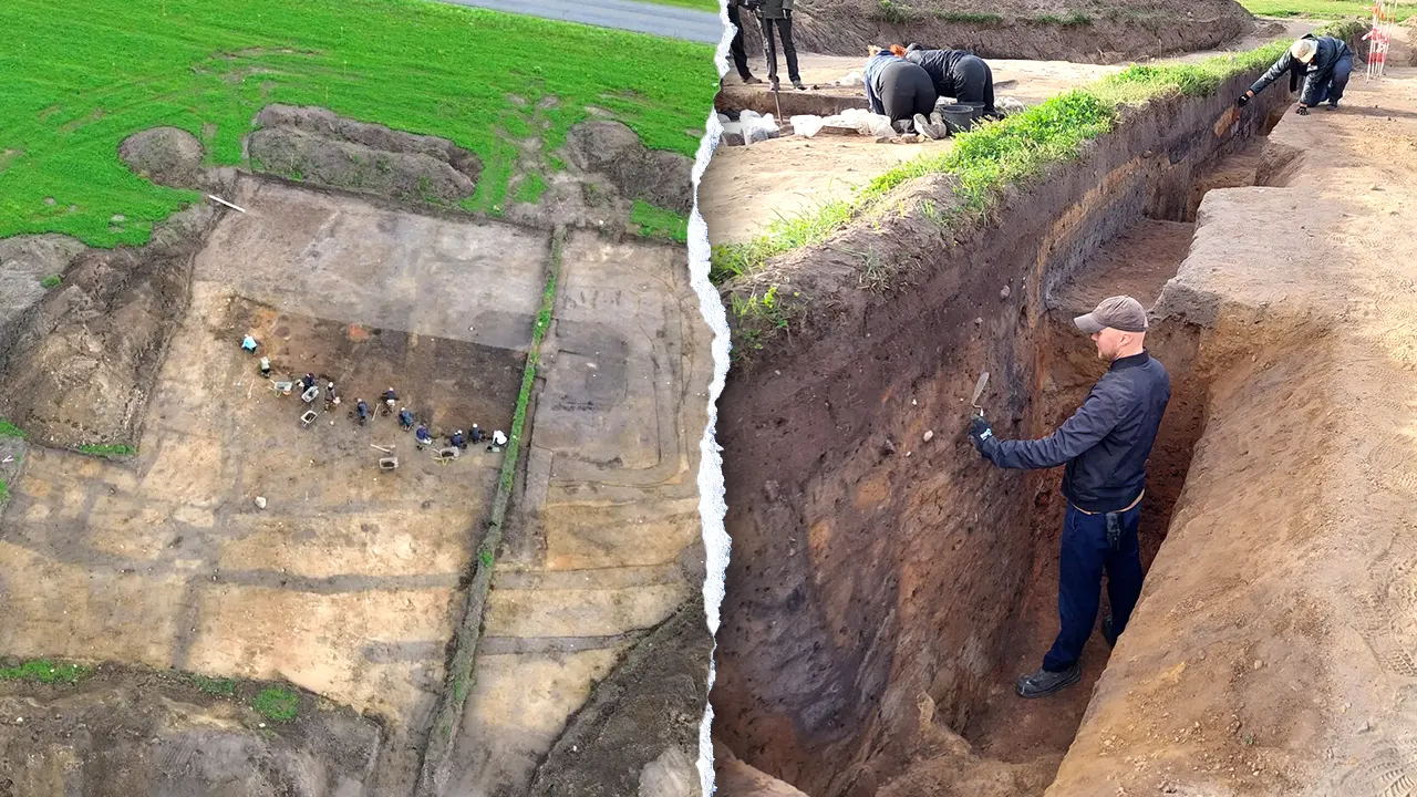 Archaeologists discover a 2,000-year-old temple at a settlement from the Iron Age in Denmark