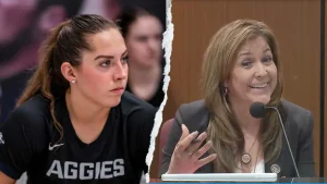 Arizona legislator discusses women's sports with ex-NCAA volleyball player
