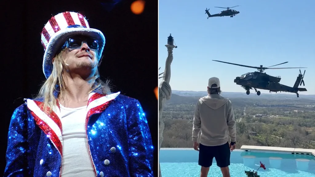 Army grounds crew following helicopter flight over Kid Rock's Nashville residence