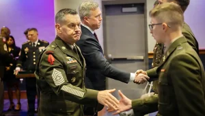 Army honors ODU ROTC cadets with Purple Hearts for stopping ISIS attacker