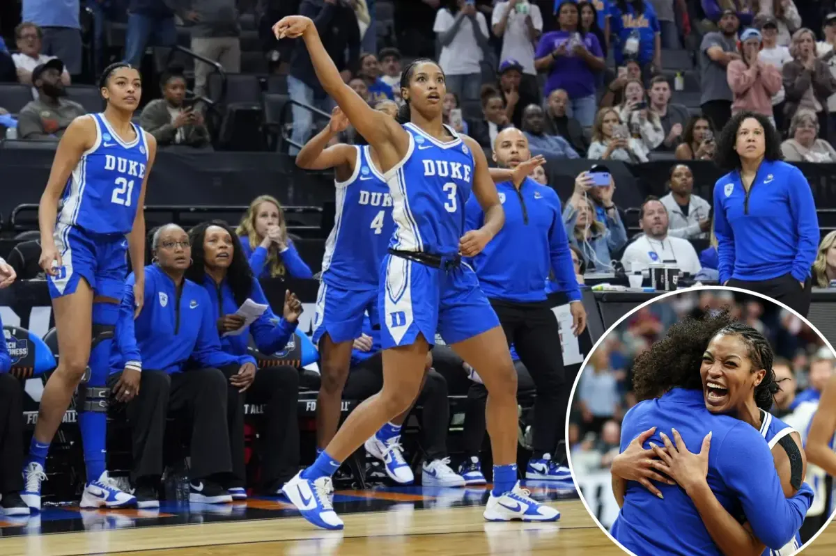 Ashlon Jackson's last-second three-pointer sends Duke to the Elite Eight