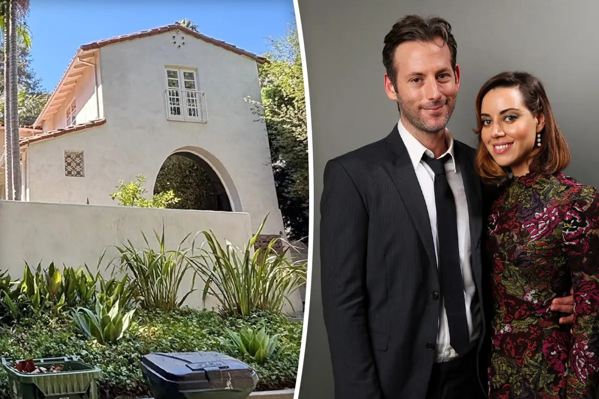 Aubrey Plaza sells her Los Feliz house where her husband Jeff Baena passed away.