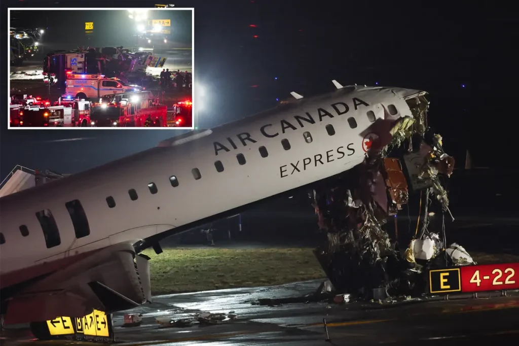 Audio from Air Canada flight at LaGuardia records the moments leading up to the deadly crash