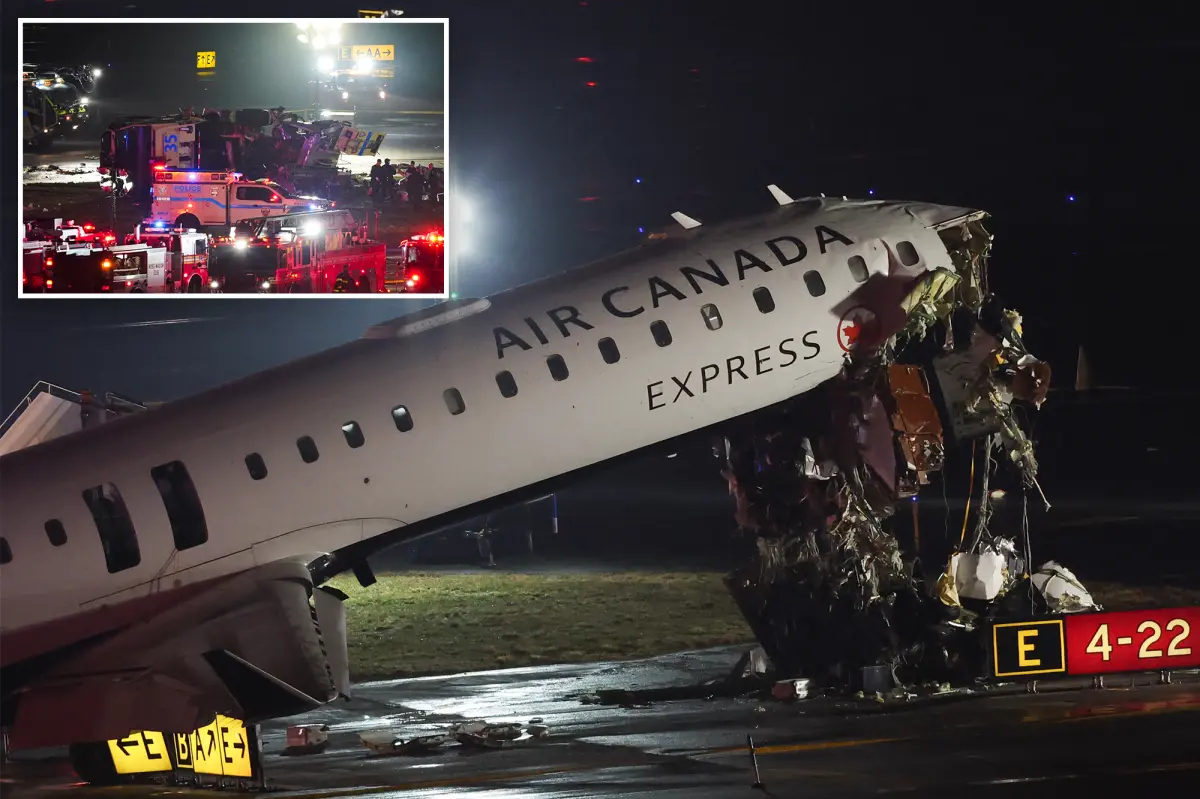 Audio from Air Canada flight at LaGuardia records the moments leading up to the deadly crash