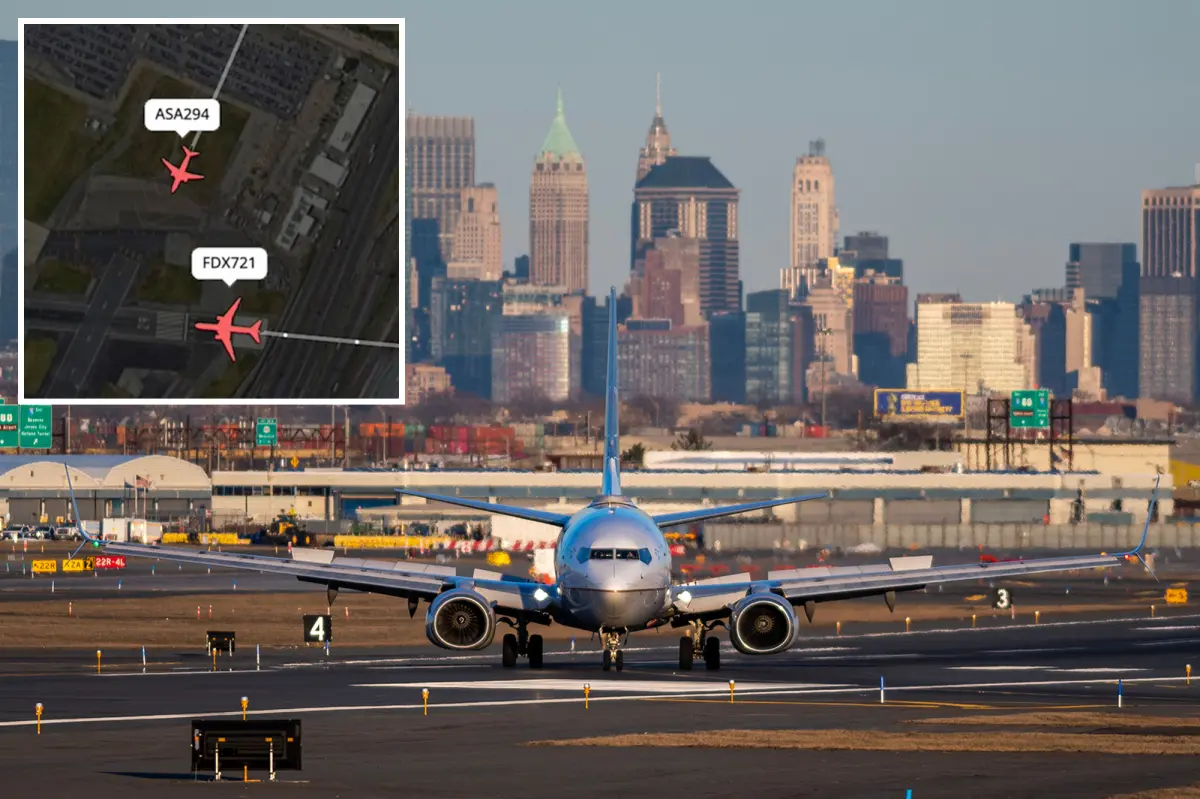 Audio records near-miss between two planes at Newark airport