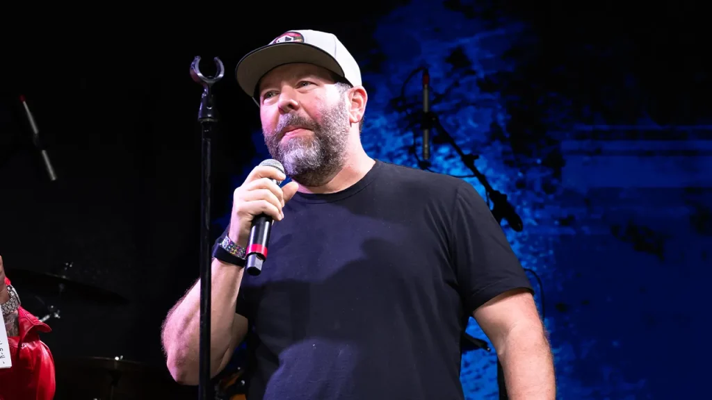 Bert Kreischer describes bus fire as a fortunate event after narrowly avoiding the flames