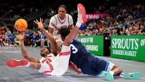 Big 12 Commissioner replaces glass court for semifinals after falls