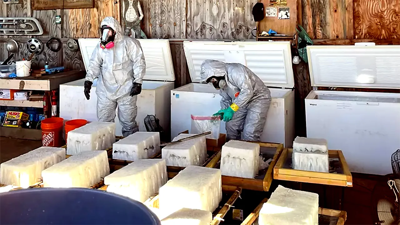 Bondi claims undocumented immigrants operated hidden meth lab taken in California
