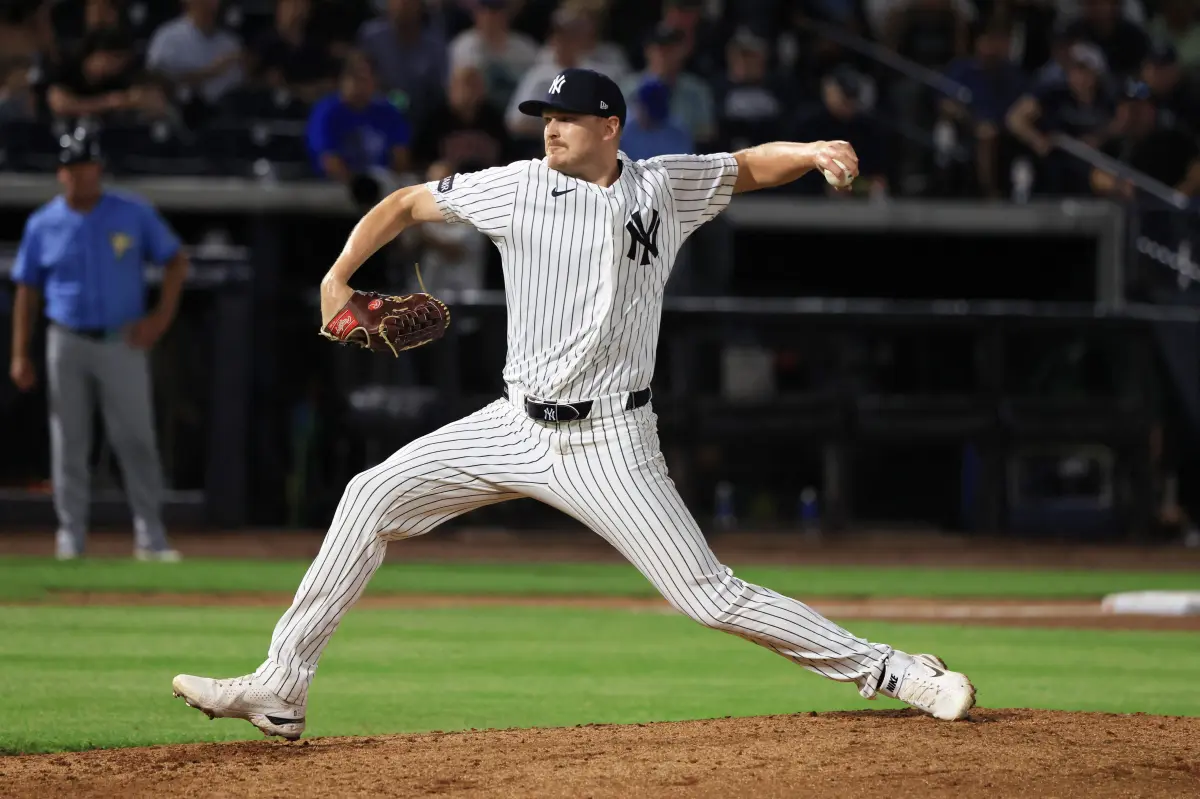 Brent Headrick is vying for a spot in the Yankees bullpen.