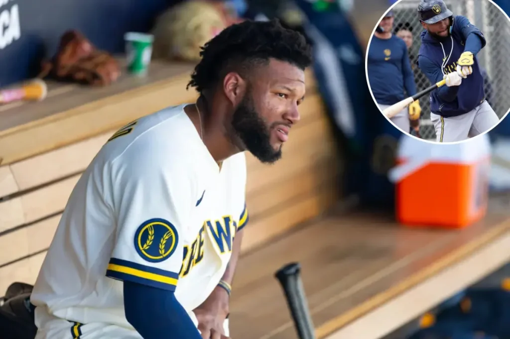 Brewers star Jackson Chourio sidelined for up to a month due to Opening Day injury