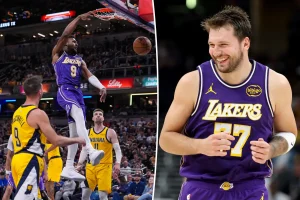 Bronny James assisted the Lakers in overcoming the Pacers.