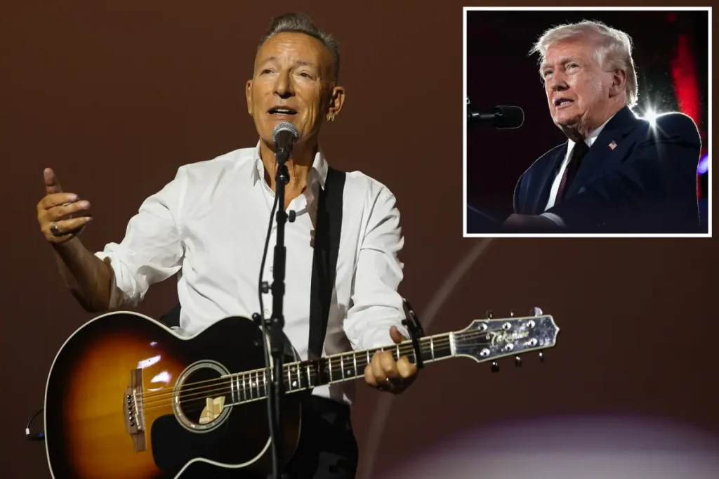 Bruce Springsteen supports his remarks against Trump and ICE