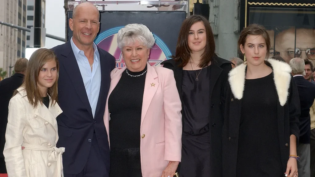 Bruce Willis' mother recognized by LAPD for two decades of volunteer work