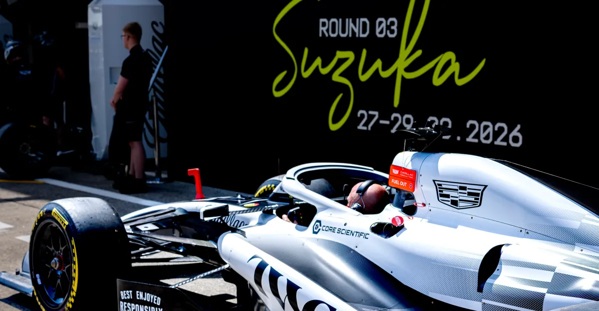 Cadillac F1 has a productive practice session at the Japanese Grand Prix.