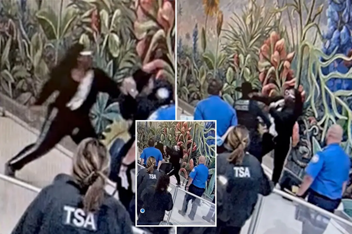 California man Idress Solomon charged with assaulting TSA officers and severely injuring a Dallas police officer at the airport