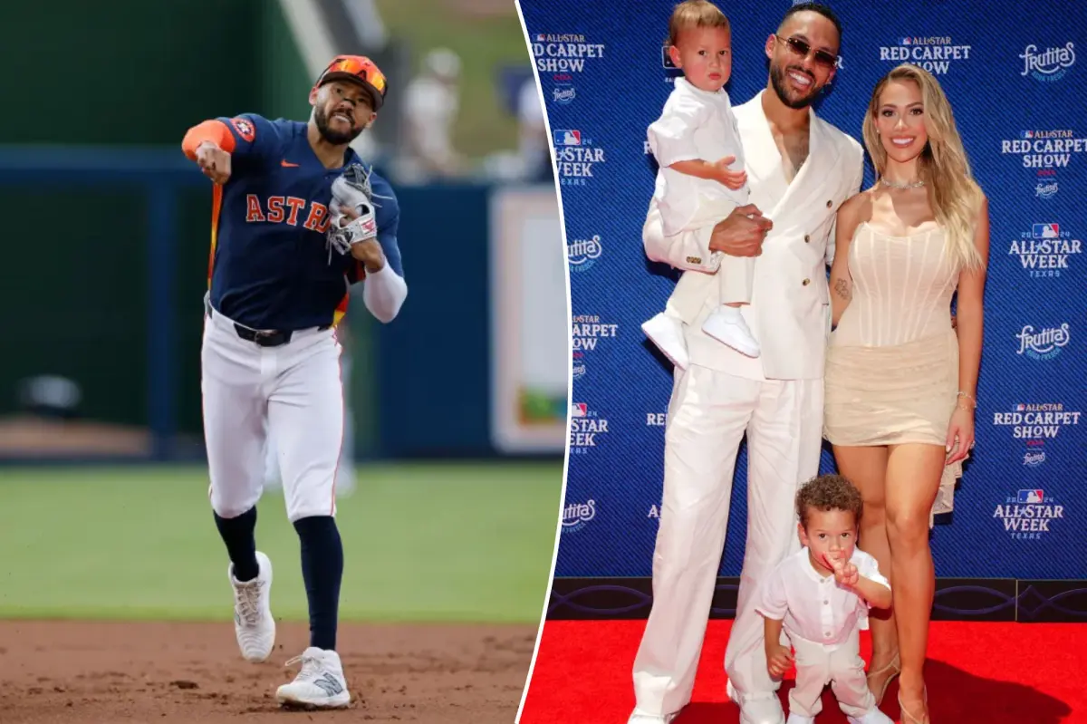 Carlos Correa shares that he and his son almost drowned