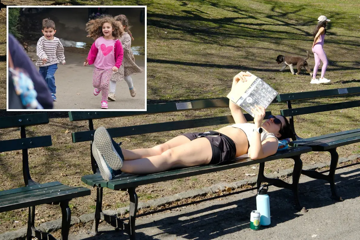 Central Park hits all-time high temperatures