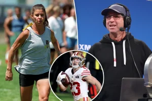 Christian McCaffrey's mother ran a 4.7 40-yard dash while she was pregnant, according to Ed McCaffrey.