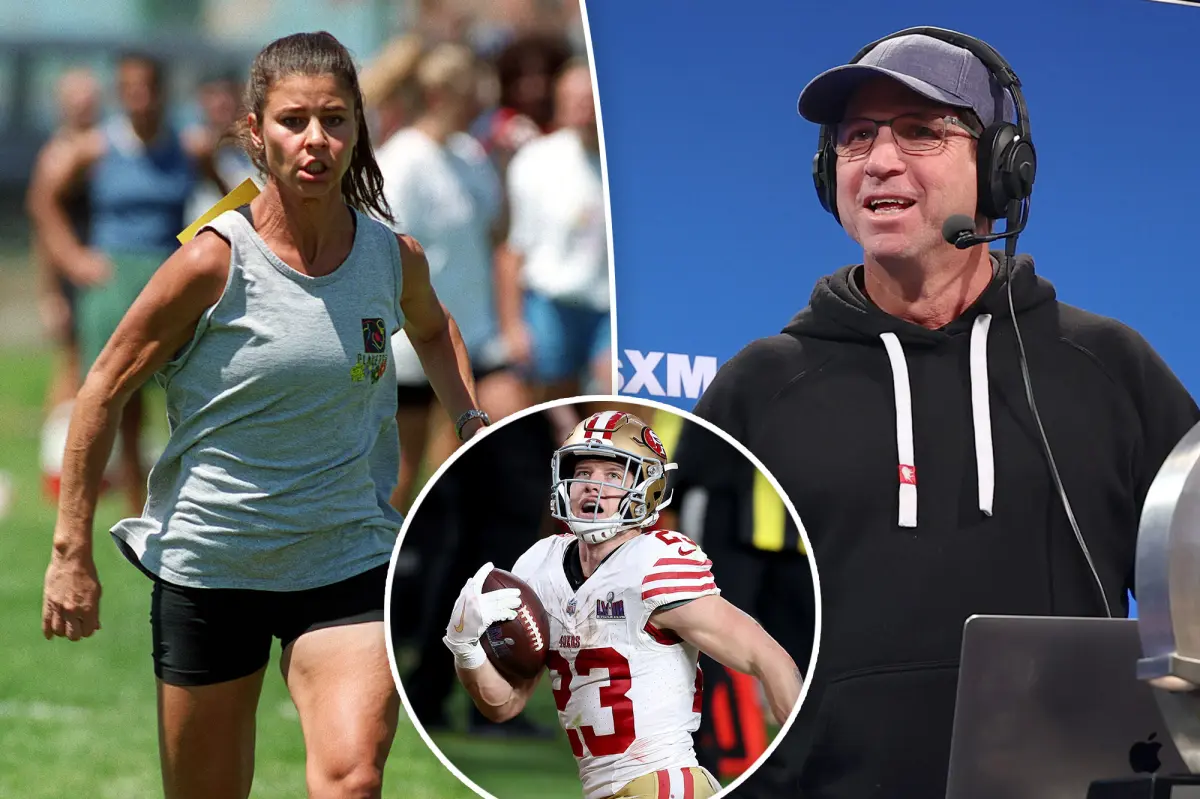 Christian McCaffrey's mother ran a 4.7 40-yard dash while she was pregnant, according to Ed McCaffrey.