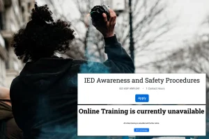 Class for first responders on handling deadly IEDs loses funding as government shutdown continues