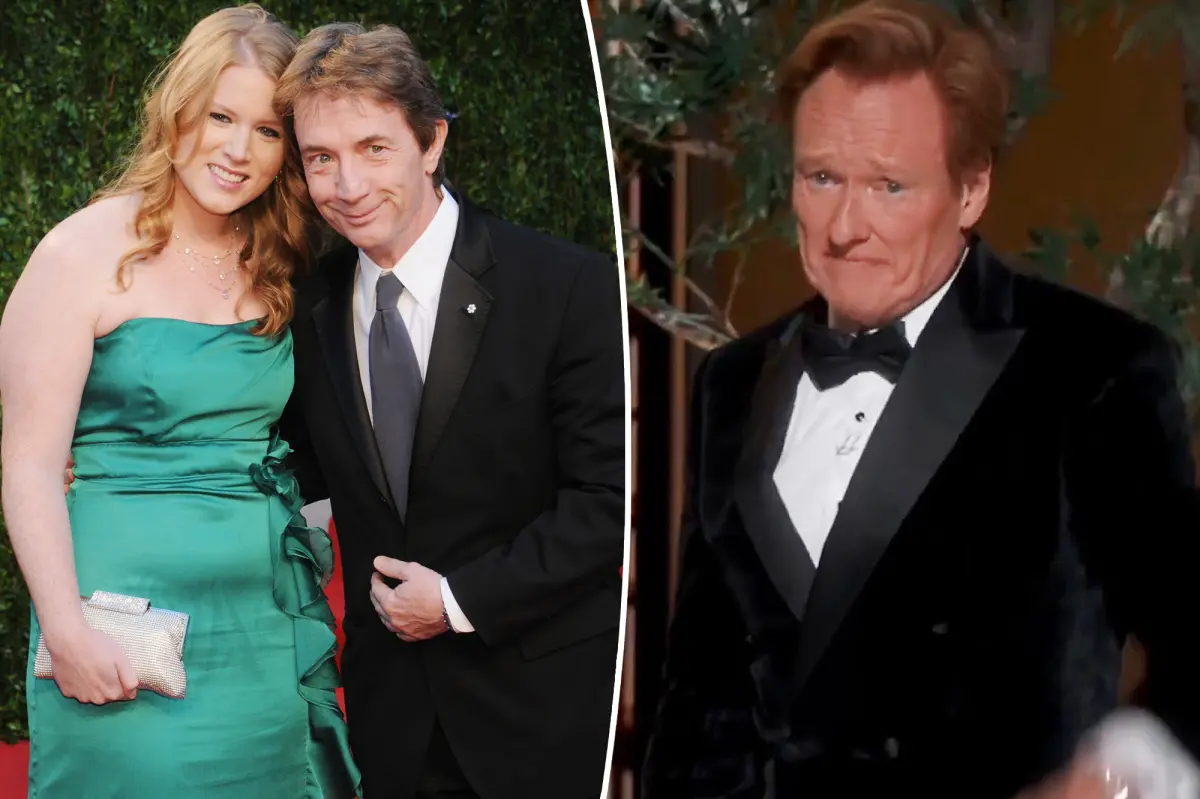 Conan O'Brien pays tribute to Martin Short at the 2026 Oscars following the sad passing of the actor's daughter Katherine.