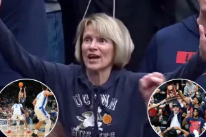 Dan Hurley's mother shares memorable three-word response to UConn shot