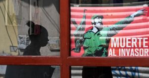 Demonstrators Set Fire to Communist Headquarters as Trump's Remarks Inspire Optimism