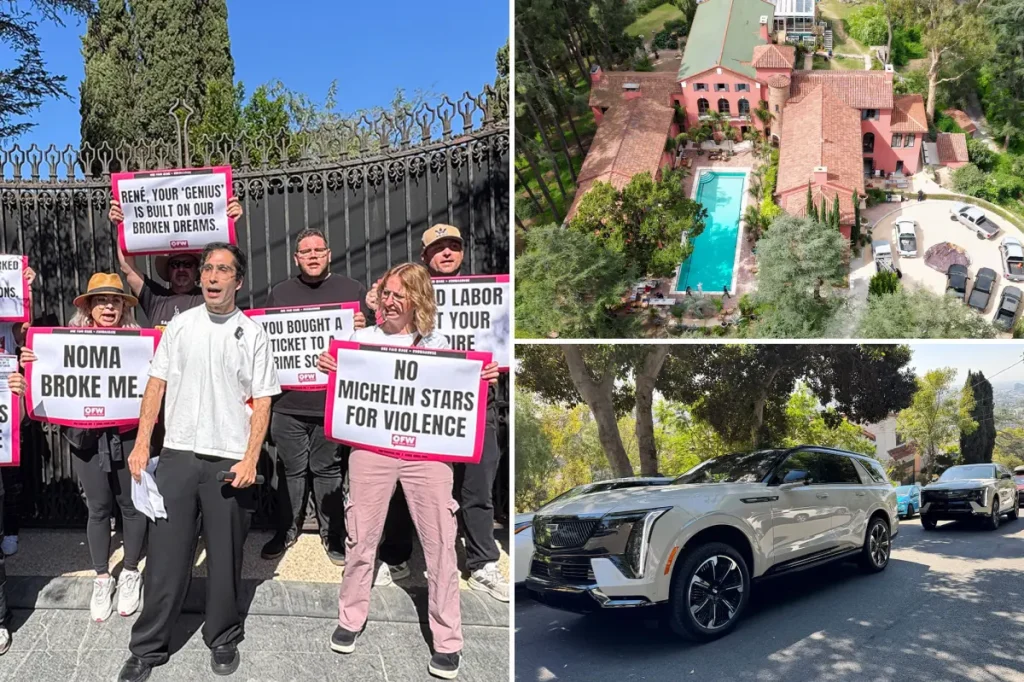 Demonstrators interrupt Noma LA event as ex-employees claim mistreatment by Rene Redzepi