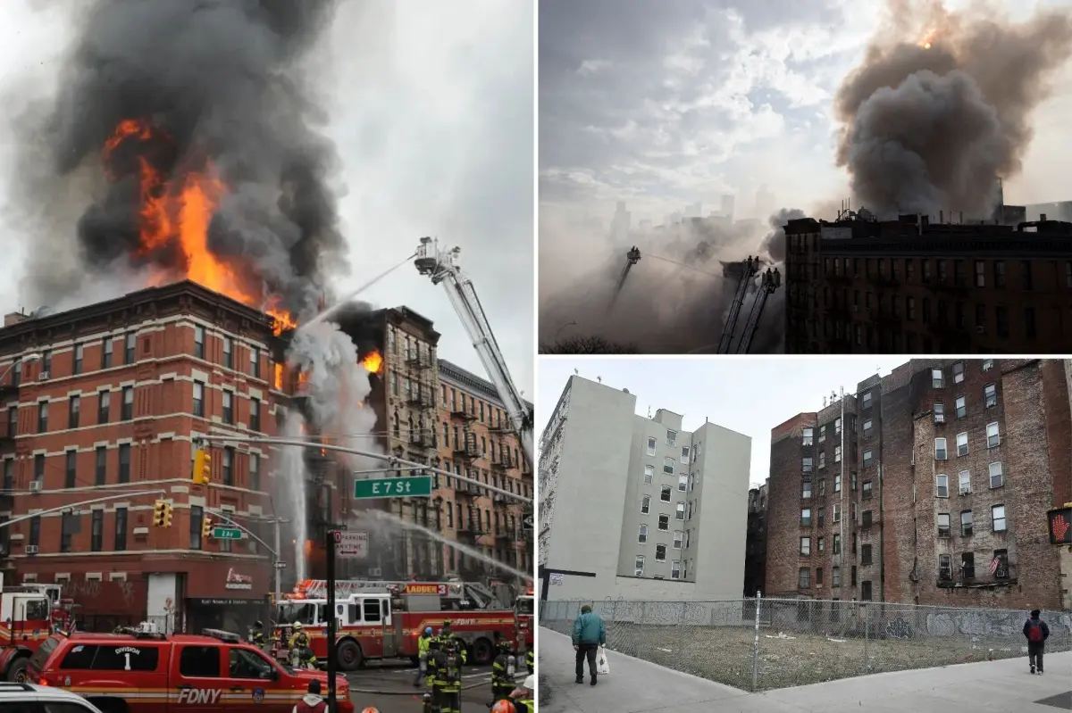 Developer of luxury condos in NYC is being sued for $1.7 million owed to victims of the 2015 East Village gas explosion.