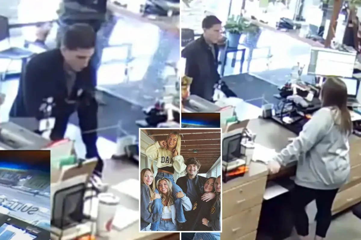 Disturbing footage reveals Bryan Kohberger discussing Idaho college killings with a DMV employee shortly after he updated his license plate following the incident.